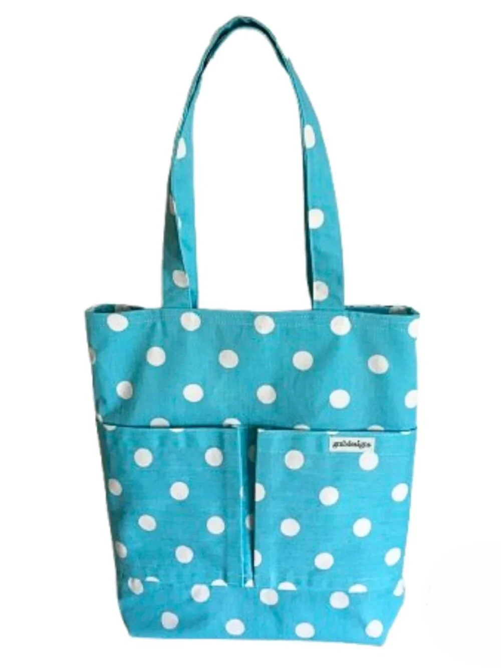 Handmade Mermaid Tote Bag with Pockets Craft Yarn Bag Girls Ladies Gift